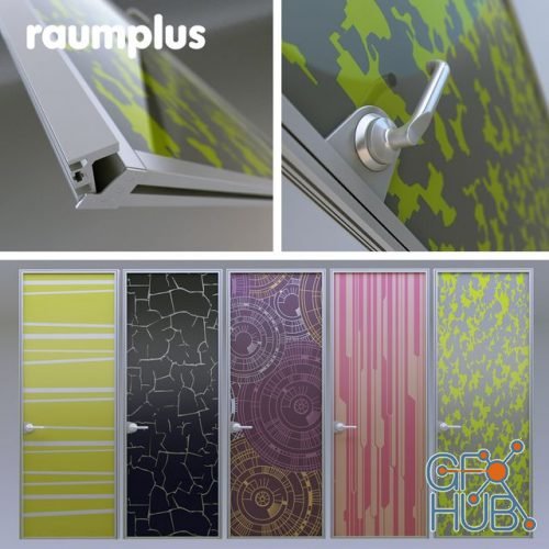 Glass doors by Raumplus