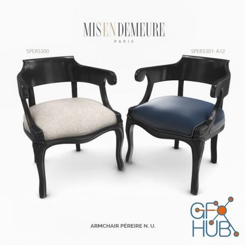 Pereire armchair by Mis en Demeure