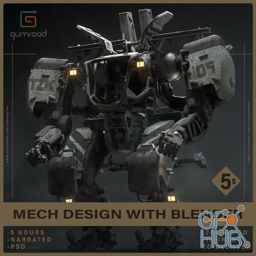 Gumroad – Mech Design With Blender