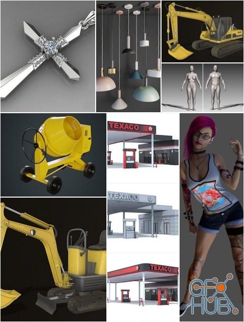 CGTrader – 3D-Models Collection 2 February 2019