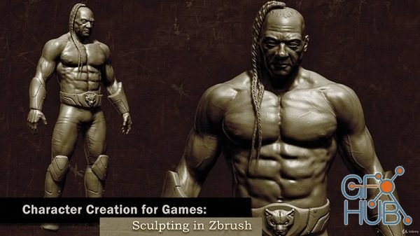 Udemy – Game Character Sculpting using Zbrush