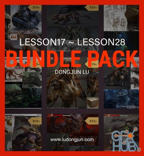 Gumroad – Lu Dongjun – Lesson17 to Lesson28 Bundle Pack!