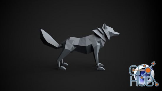 Udemy – Learn Cinema 4D: Low Poly Wolf