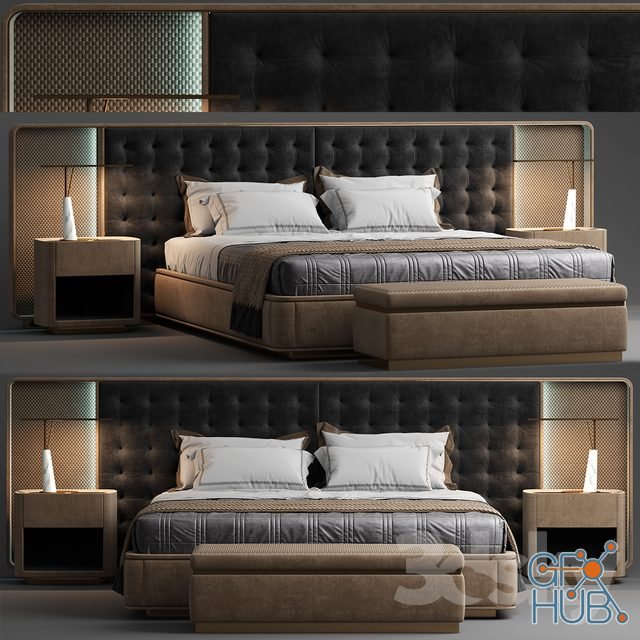Visionnaire Ripley bed