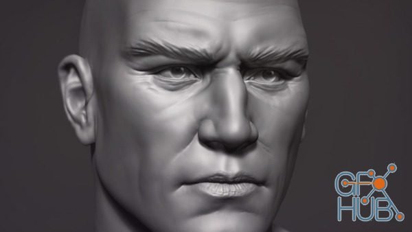 Sculpting a Realistic Male Face in ZBrush