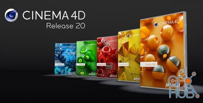Maxon CINEMA 4D Studio R20.055 Multilingual Win x64
