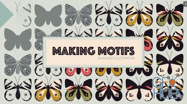 Skillshare – Making Motifs in Adobe Illustrator: find your unique vector style