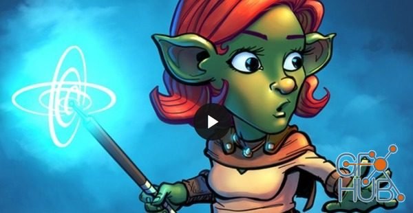 Skillshare – Let's Color a Goblin! | Complete Digital Coloring Process Walkthrough