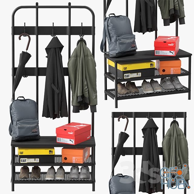 Pinnig сoat rack by IKEA