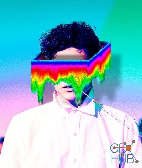 Skillshare – Digital artwork "VR glitch" in Photoshop