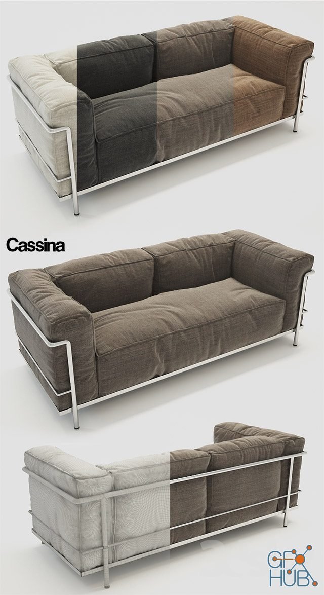 LC3 outdoor cassina sofa