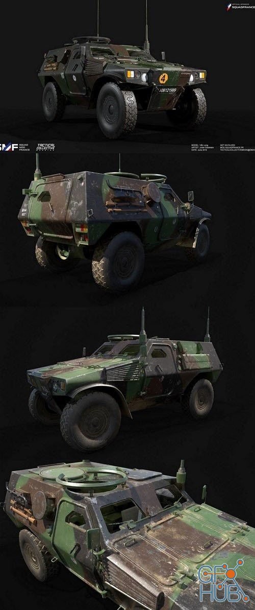 Panhard General Defence VBL 4x4 Vehicle