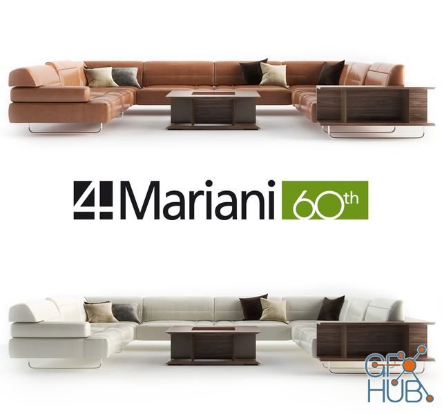 BLOB armchair and sofa CHIMERA by i4Mariani
