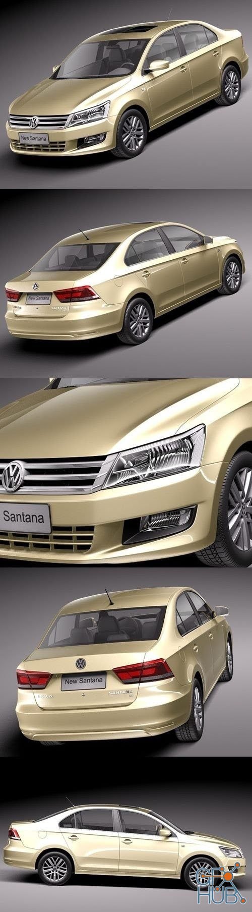 Volkswagen Santana 2014