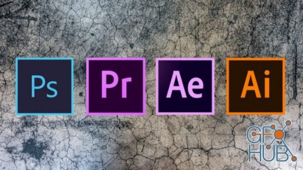 Udemy - Adobe Masterclass: Illustrator, Photoshop & After Effects