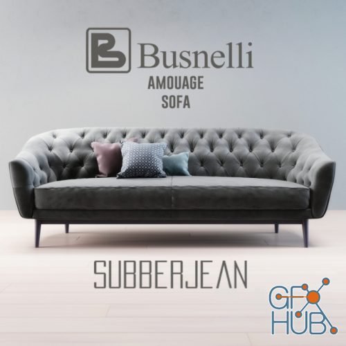 Amouage Subberjean sofa by Busnelli