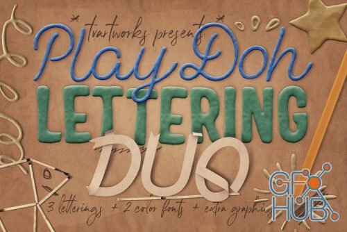 Play-Doh Lettering Duo - 3389498