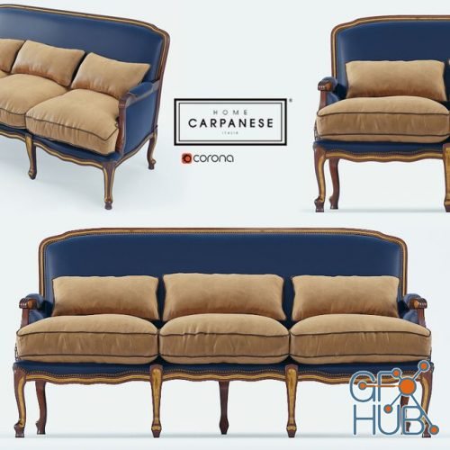 Classic sofa Carpanese 6539