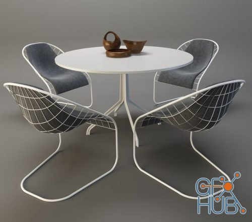 Cortina Minotti furniture set