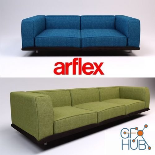 CLAUDINE MEDIUM sofa by Arflex