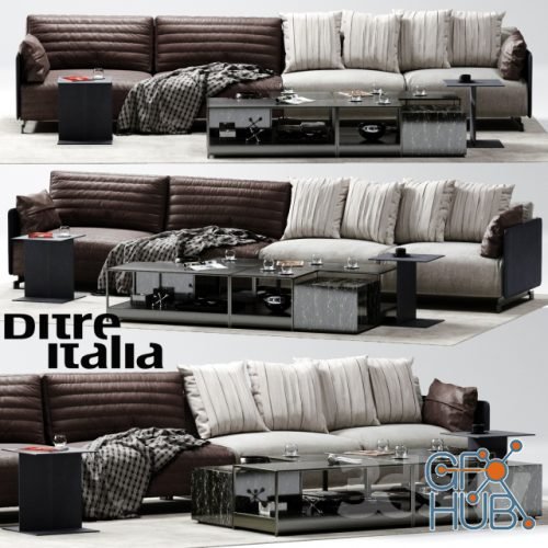 BAG sofa by Ditre Italia