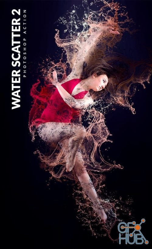 GraphicRiver - Water Scatter 2 Photoshop Action 17852722