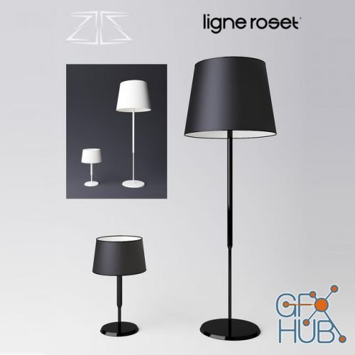 Linge Roset DORSET floor and table lamp