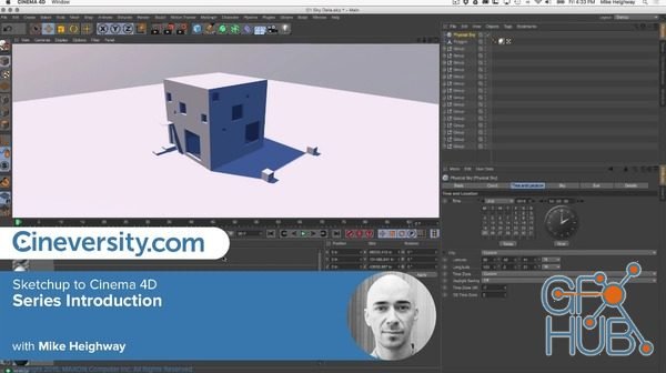 Cineversity – Sketchup to Cinema 4D