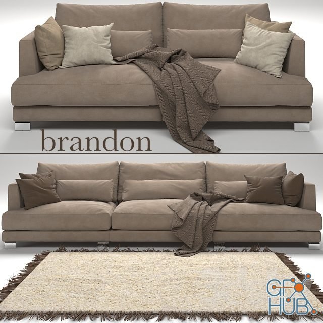 2Divana BRANDON Sofa