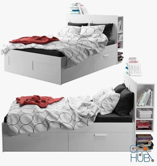 BRIMNES bed by IKEA