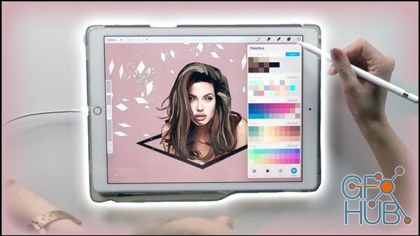 Udemy – Drawing Digital Art in Procreate + Character Design Basics