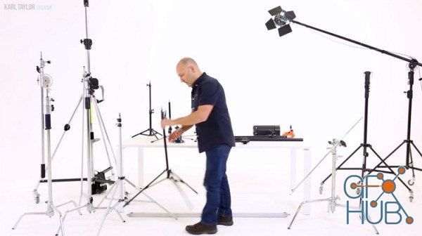 Karl Taylor Phorography - Photography studio lighting stands and supports