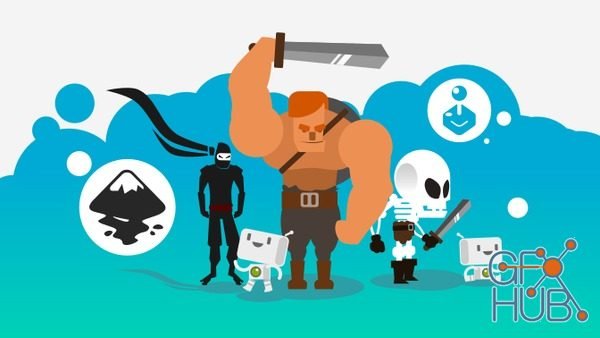 Skillshare – Design your first videogame characters with Inkscape!