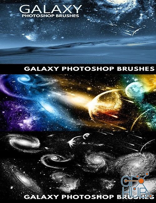 Galaxy Brushes for Photoshop