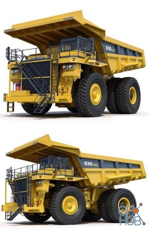 Mining dump truck Komatsu 830E-AC