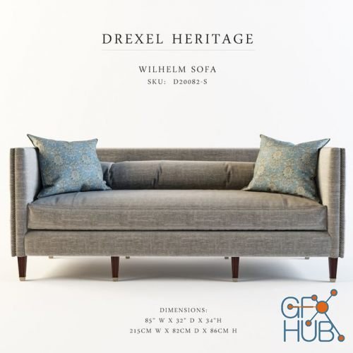 Sofa Wilhelm D20082 Drexel Heritage