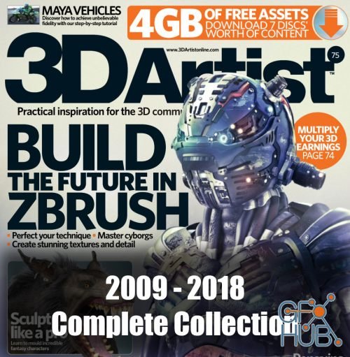 3D Artist – 2009-2018 Complete Collection