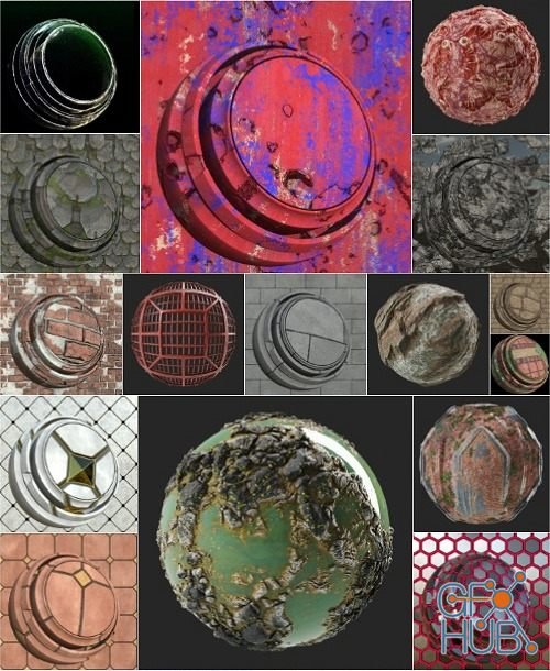 Substance Painter Smart Materials Collection 2019