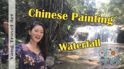Skillshare - Beginner Chinese Painting | Waterfall