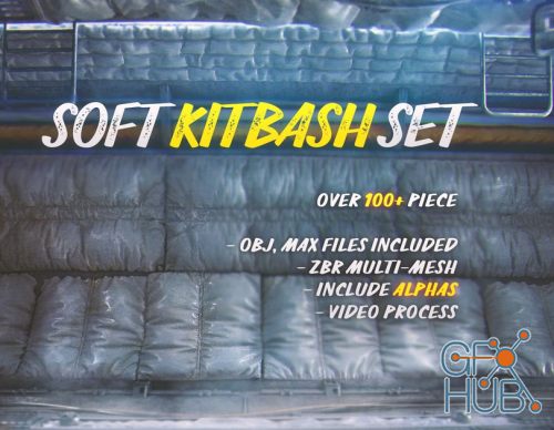 Gumroad – Soft kitbash set vol.1