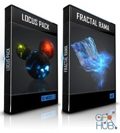 Locus Pack + Fractal Rama for Element 3D (for Adobe After Effects) Win