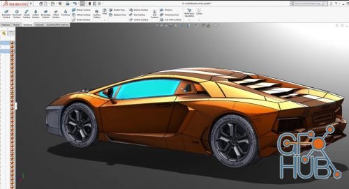 Skillshare – SolidWorks 2018 Surface Design and Analysis