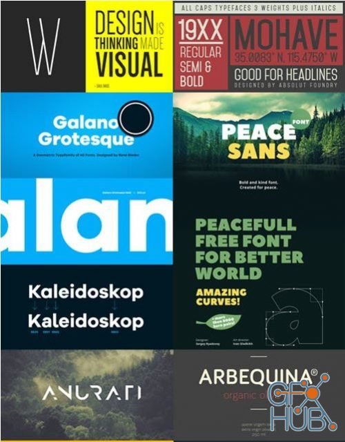 25 Best Fonts to Enhance Your Next Design Work
