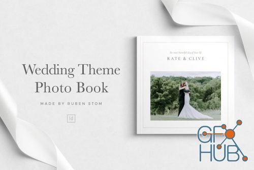 CreativeMarket - Wedding Theme Photo Book 3507600