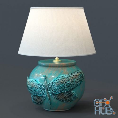 Dragonfly table lamp