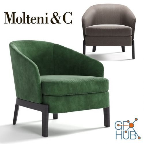 Chelsea armchair by Molteni&c