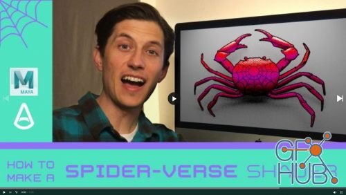 Skillshare – Create a Spider-verse Halftone Shader in Maya