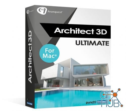Avanquest Architect 3D Ultimate 2017 v19.0.8 for Mac