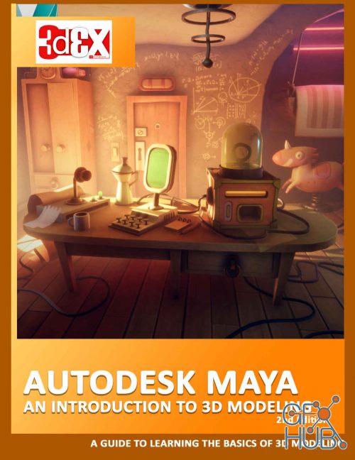 Autodesk Maya – An Introduction to 3D Modeling 2nd Edition by 3D Extrude Tutorials