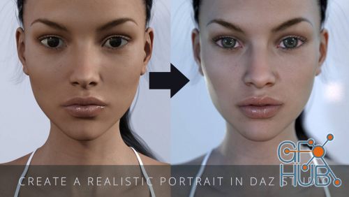 Skillshare – Create a Realistic Portrait in Daz Studio